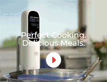 Tablet Screenshot of mysousvide.com